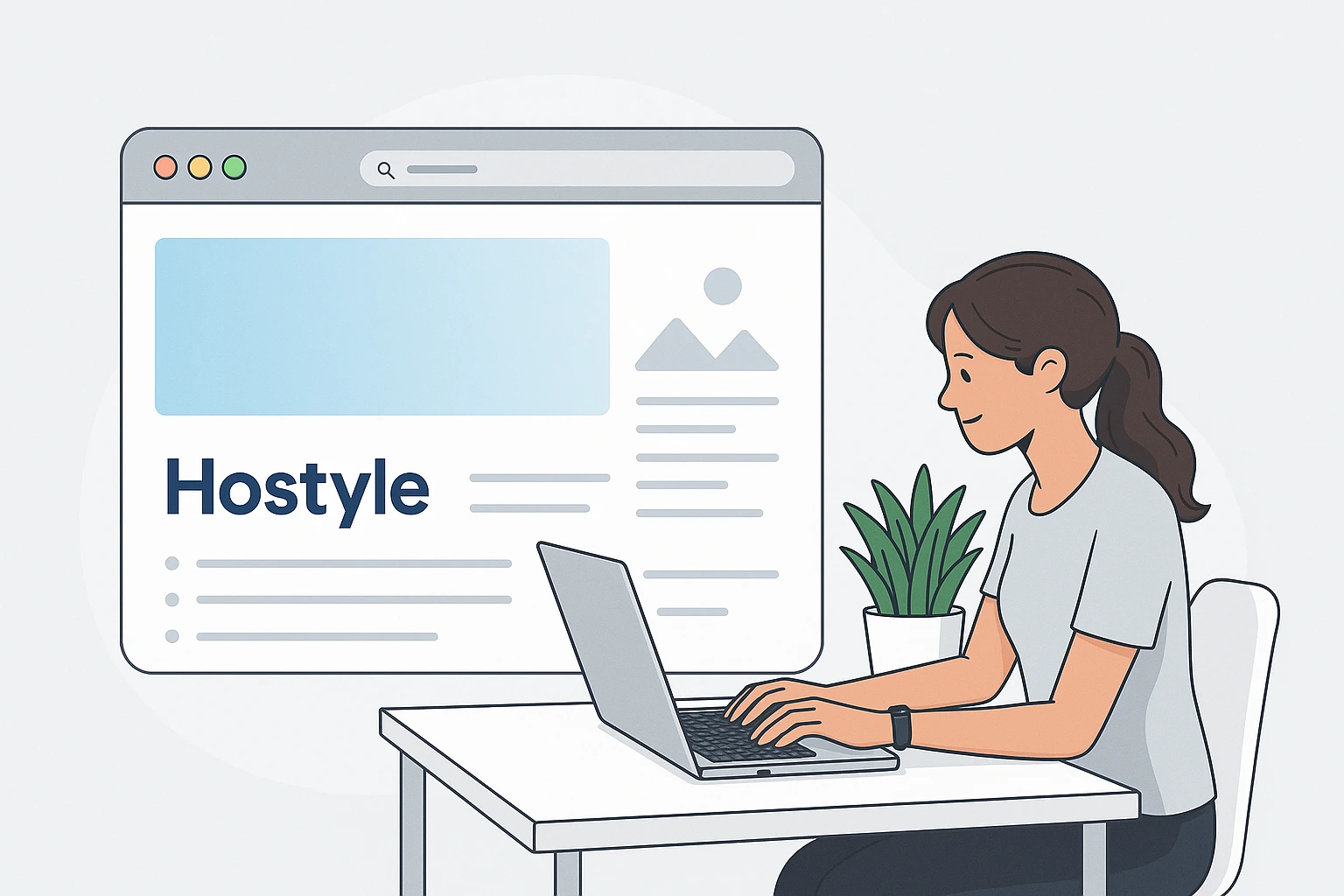 Hostyle 서비스 자동 구축 예시